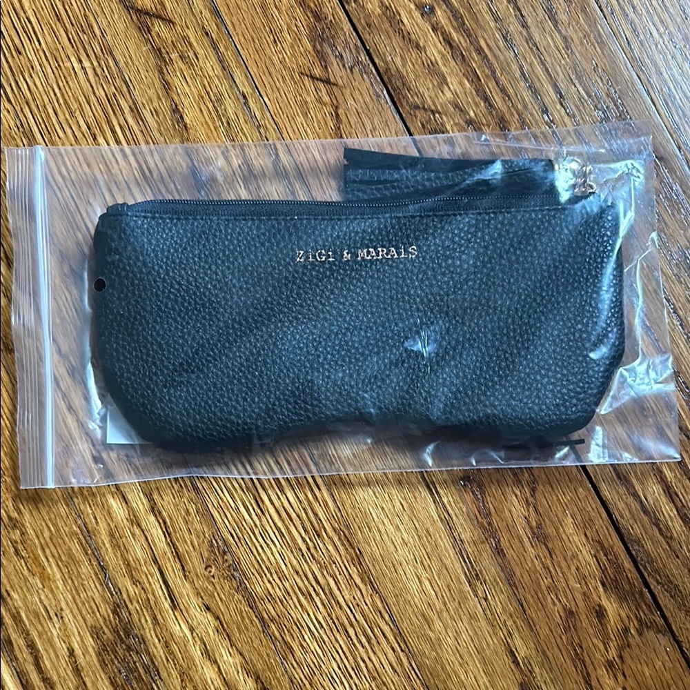 Zig & Marais Black Leather Pouch